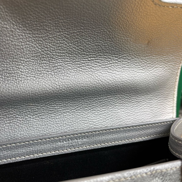 Rare collector Limited edition Goyard Saigón Mini structure Silver Cal - Picture 13 of 16